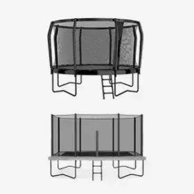 akrobat above ground trampolines