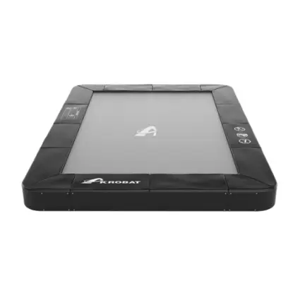 10 foot by 6 foot black inground trampoline