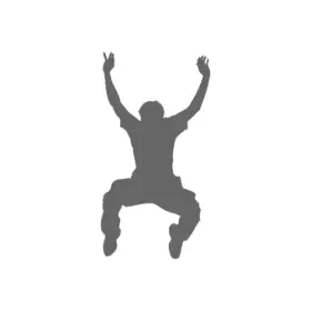 Trampoline with 62.7% softer bounce absorption