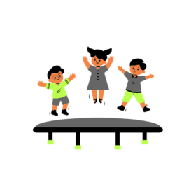 safe trampoline for kids