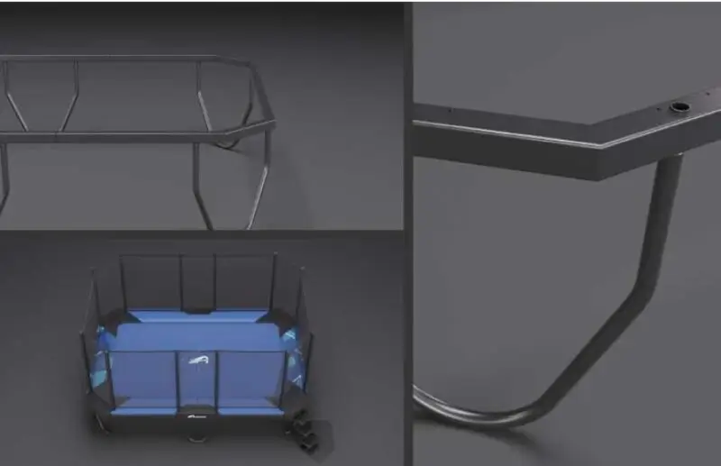 How Long Does a Trampoline Last? (+ What Impacts Its Lifespan) 2 AkrobatUSA Frame