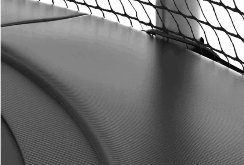 trampoline quality edge black