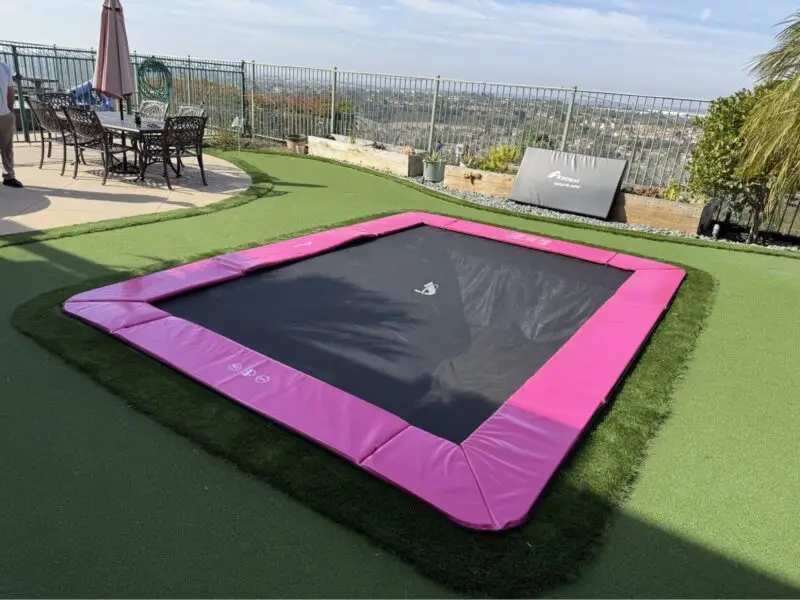 14ft x 10ft Akrobat Primus Flat LIMITED EDITION PINK PAD